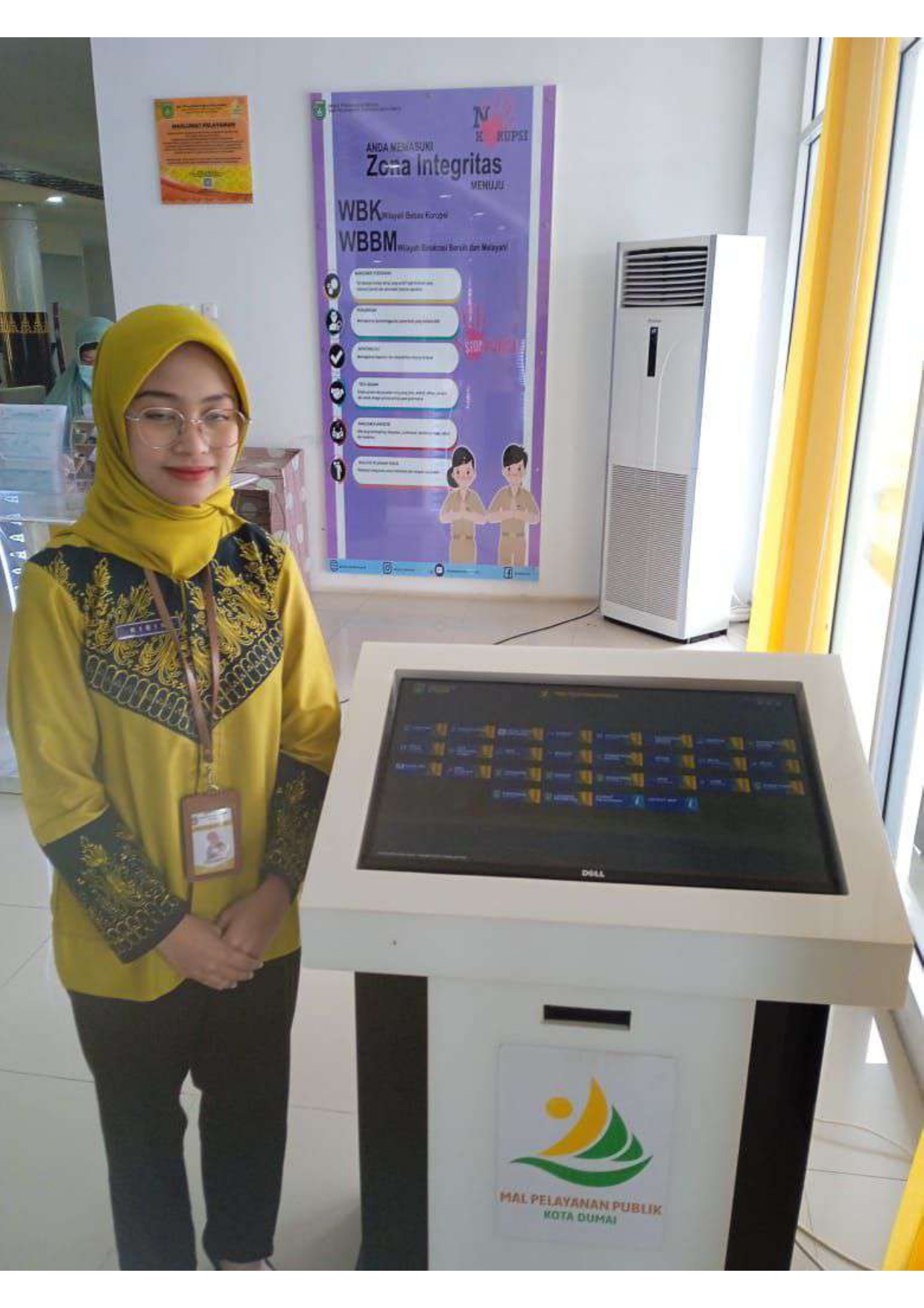 MESIN DAN TELEVISI MONITOR ANTRIAN